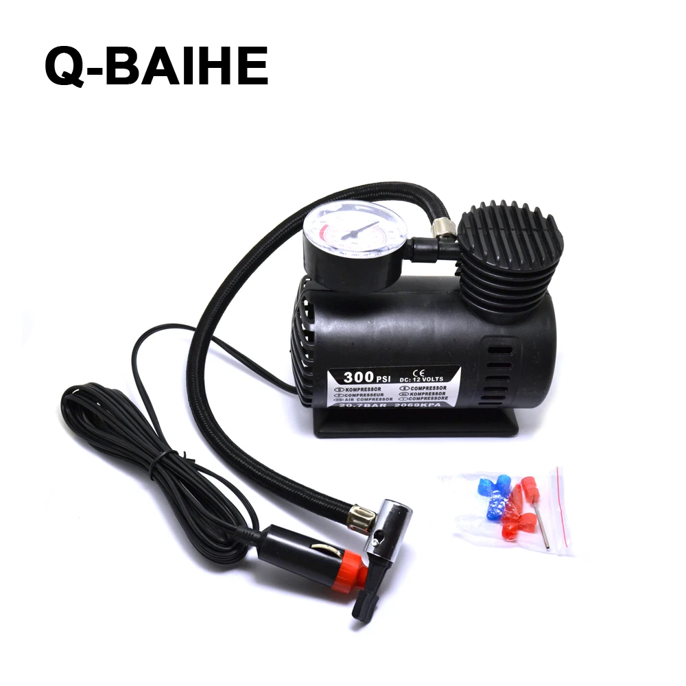 

12V 60W Mini Car Tire Air Pump Big Motor Car Tire Pump