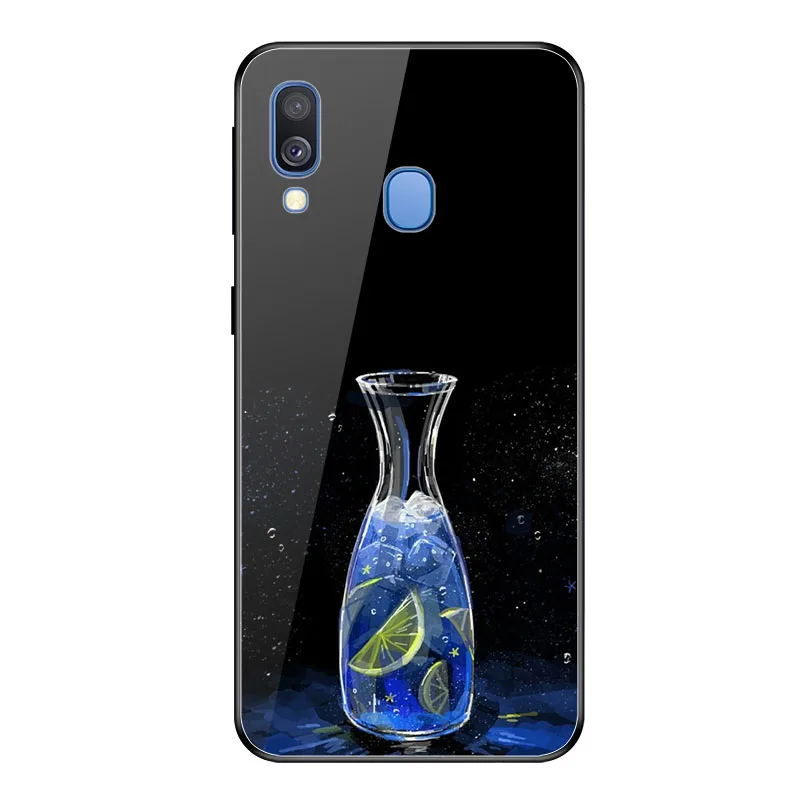 A022 Geruide для Coque samsung A20E чехол, закаленное стекло чехол cubierta para Для Funda samsung Galaxy A20E A202F A 20E A20E чехол - Цвет: A022