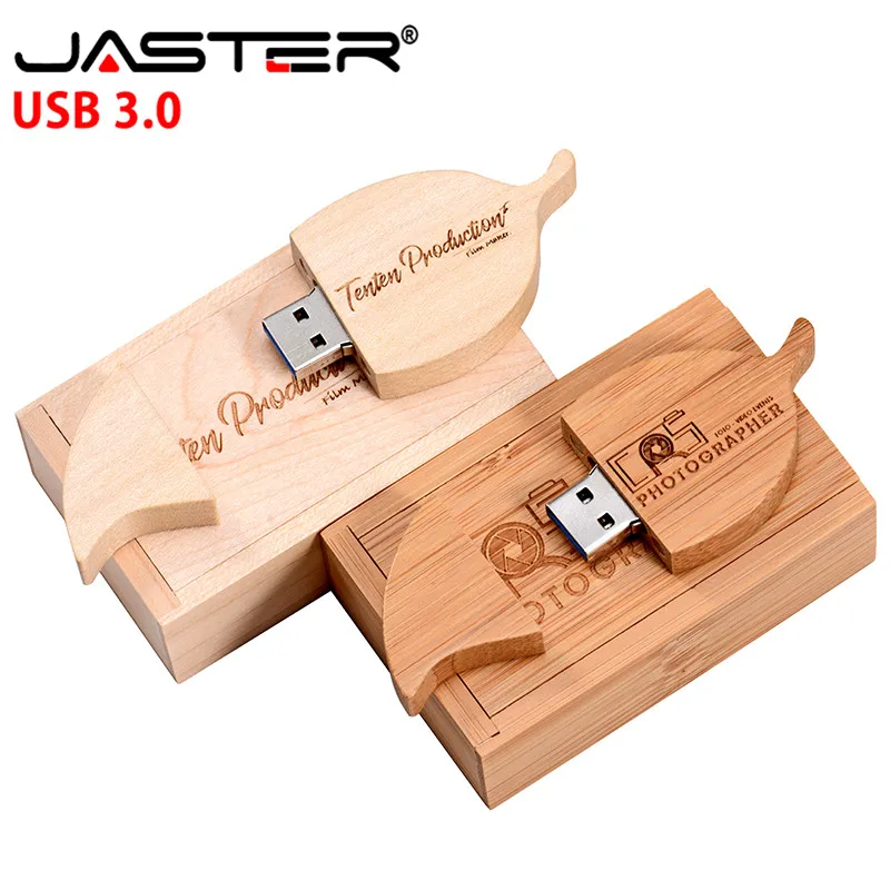Флэшка в виде прищепки 3 0 деревянный лист + коробка usb флэш накопитель карта
