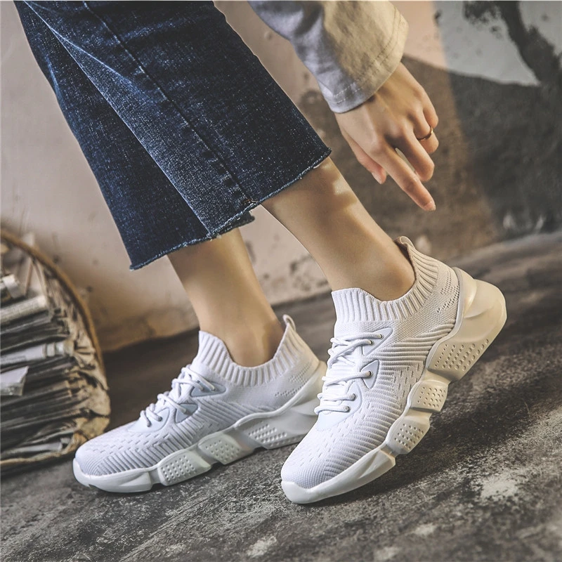 

2020 New Printed Woman Casual Shoes Women Mesh Shoes Fashion Lace-up Flats Women Sneakers Flowers Zapatos De Mujer