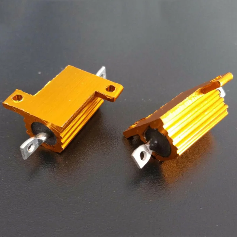1ohm-10ohm 10W Мощный алюминиевый сплав резистор 4 ламповый усилитель испытательная нагрузка Комплект деталей