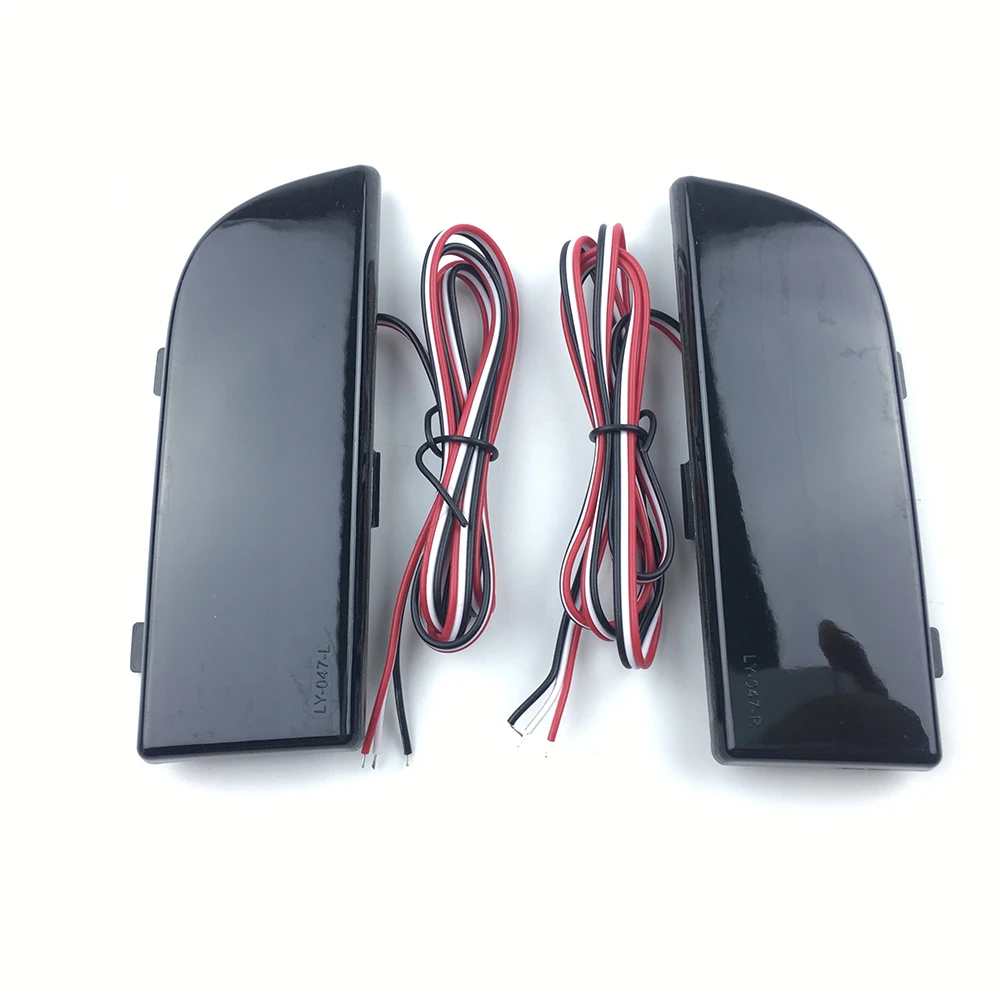2x LED smoke bump reflector Tail Brake Light For Mercedes vito viano w639 2x LED smoke bump reflector Tail Brake Light For Mercedes vito viano w639