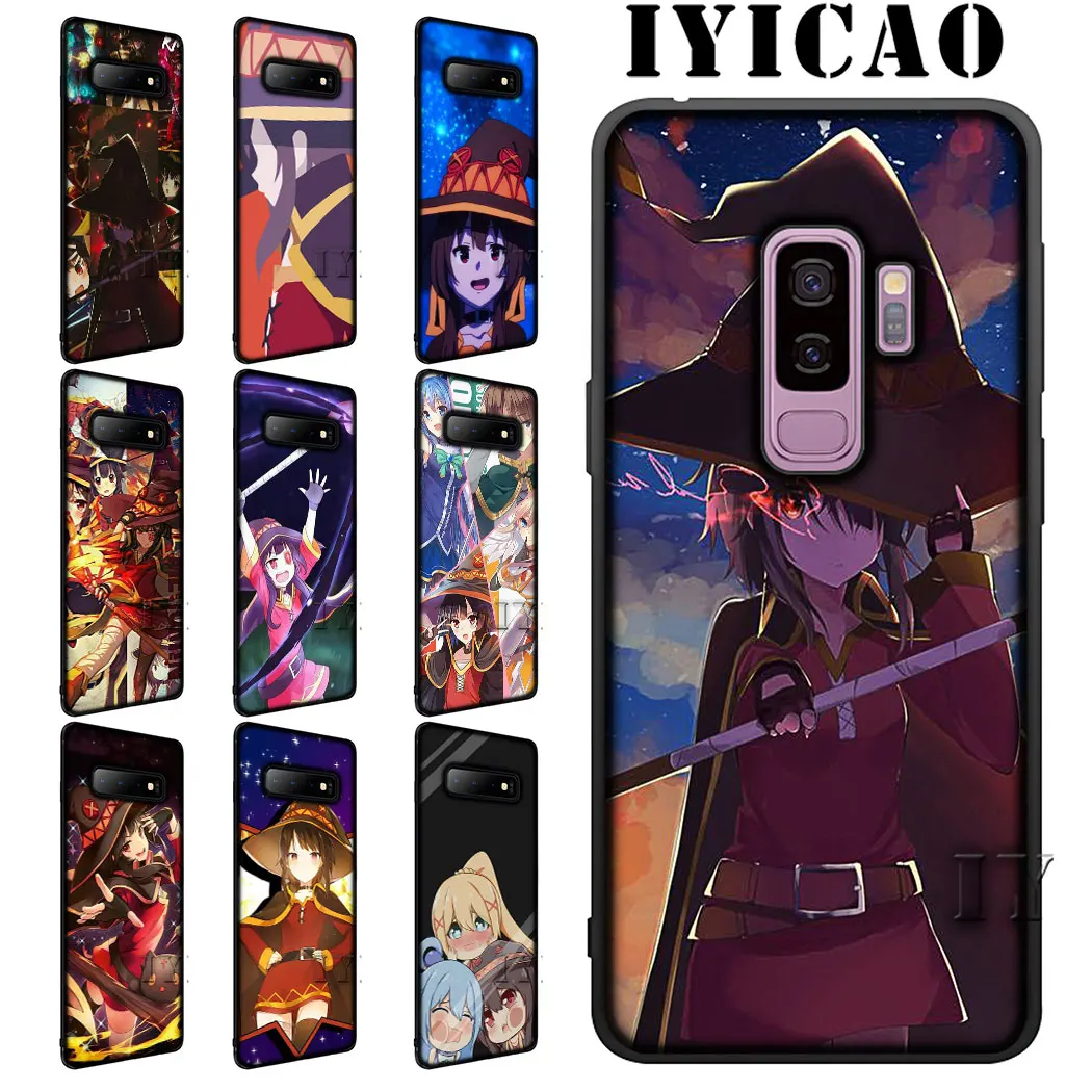 

Japan Anime Konosuba Megumin Soft Case for Samsung Note 8 9 10 Plus A70 A50 A40 A20 A10 M40 M10 M20 M30 A10S A20S A30S A40S A50S