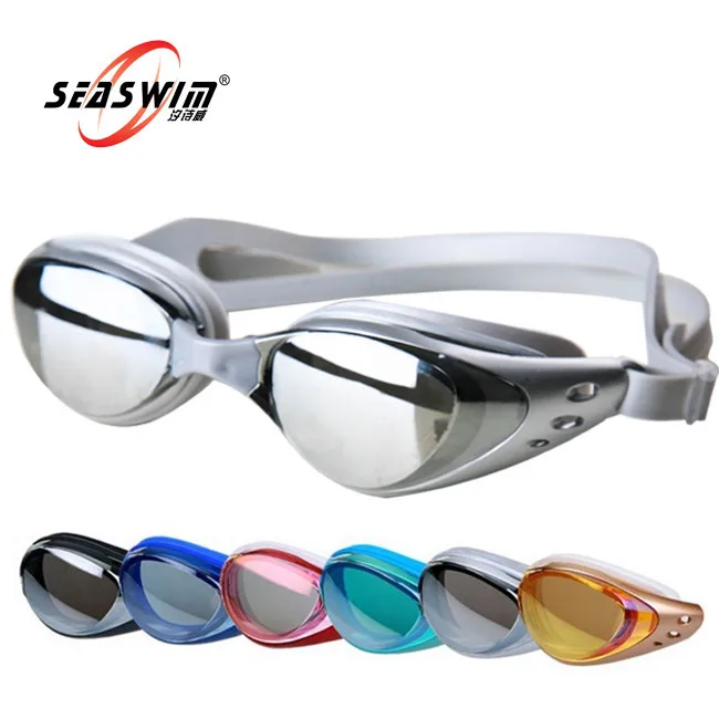 

Special Offer Processing Electroplating Goggles Swimming Glasses Big Box Myopia Glasses Sea Swim UV-Protection Goggles