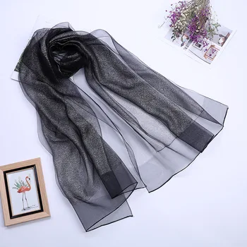 

2020 Women Fashion Square Scarf Cat Print Scarves and Wrap Ladies Retro Black