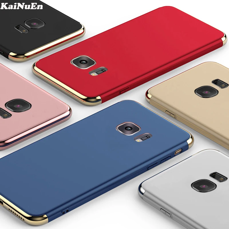 Чехол 3 в 1 для Samsung Galaxy S9 S 9 / Plus S9Plus жесткий матовый пластиковый роскошный чехол