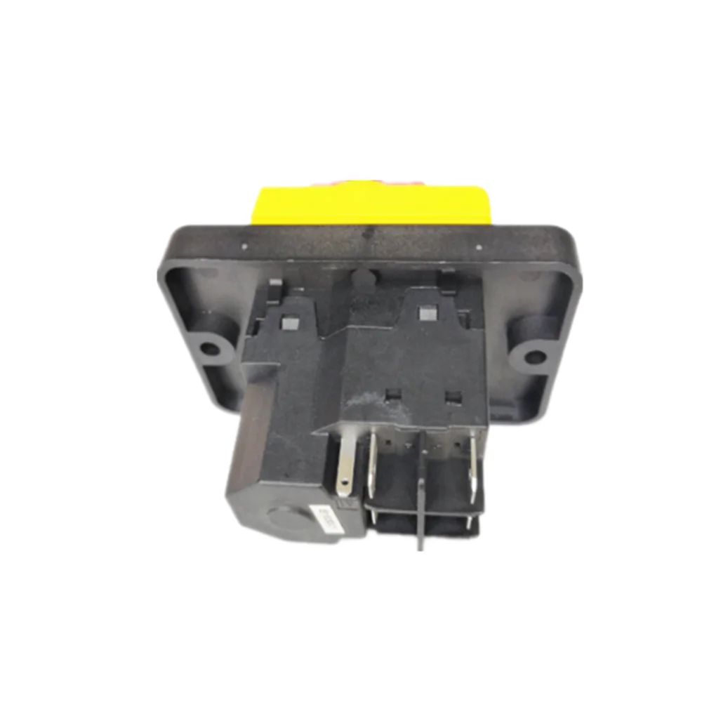 DZ05 7 Pins 400 V IP55 dreiphasiger elektromagnetischer Not-Aus-Drucktastenschalter – Detail 3