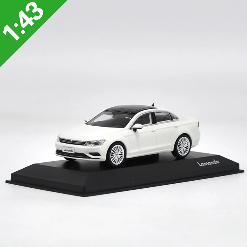 1:43 VW Lamando литая под давлением Модель автомобиля игрушки Металлическая Модель автомобиля оригинальная коробка - Color: White