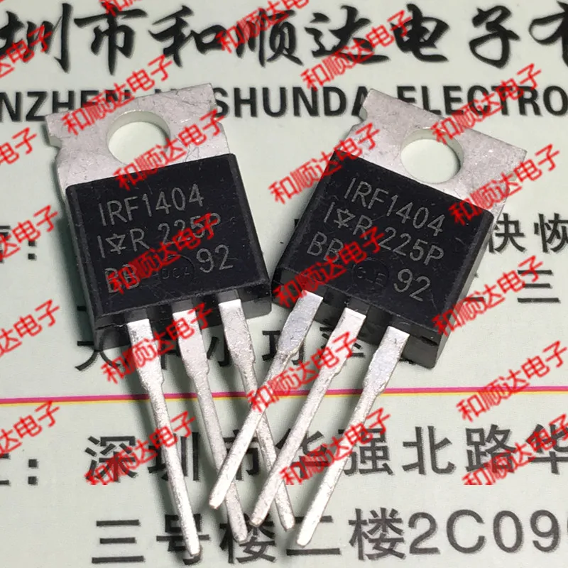 5 предметов в партии, IRF1404PBF IRF1404-220 40V 162A