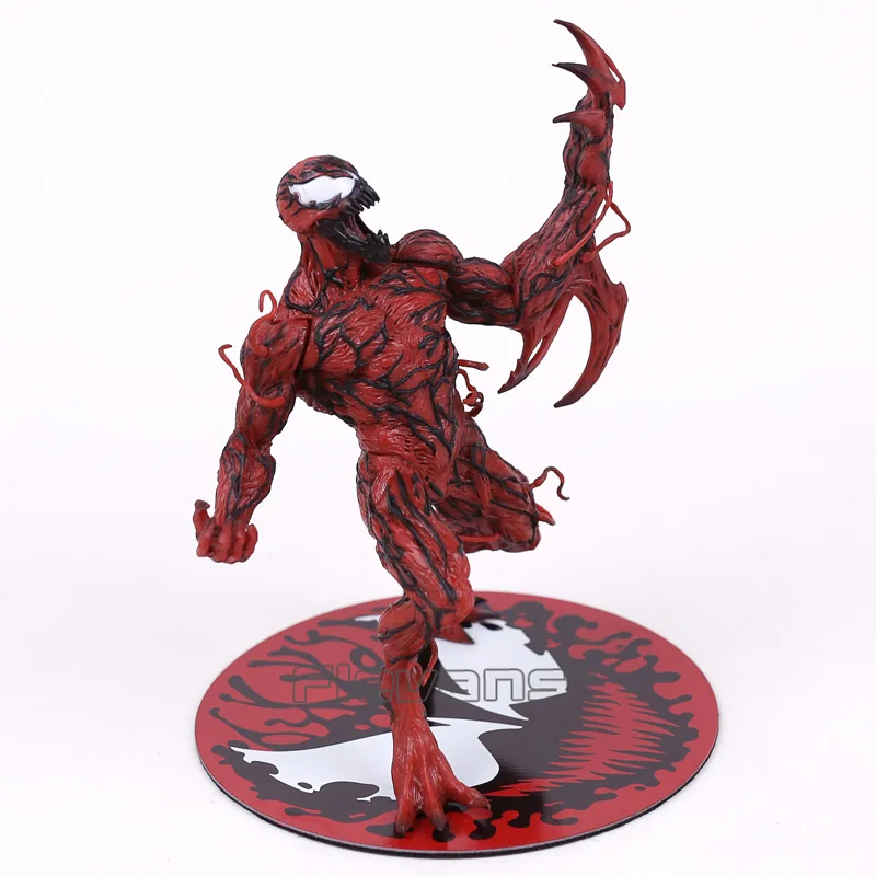 Марвел сейчас! The Amazing Spider-man Carnage 1/10 масштаб Коллекционная ПВХ фигурка модель игрушки