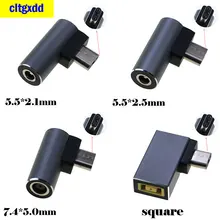 

1PCS DC 5.5*2.5 /5.5*2.1/ 7.4*5.0MM female to Razer 3pin adapter plug converter FOR Razer Blade 15 17 laptop DC power adapter