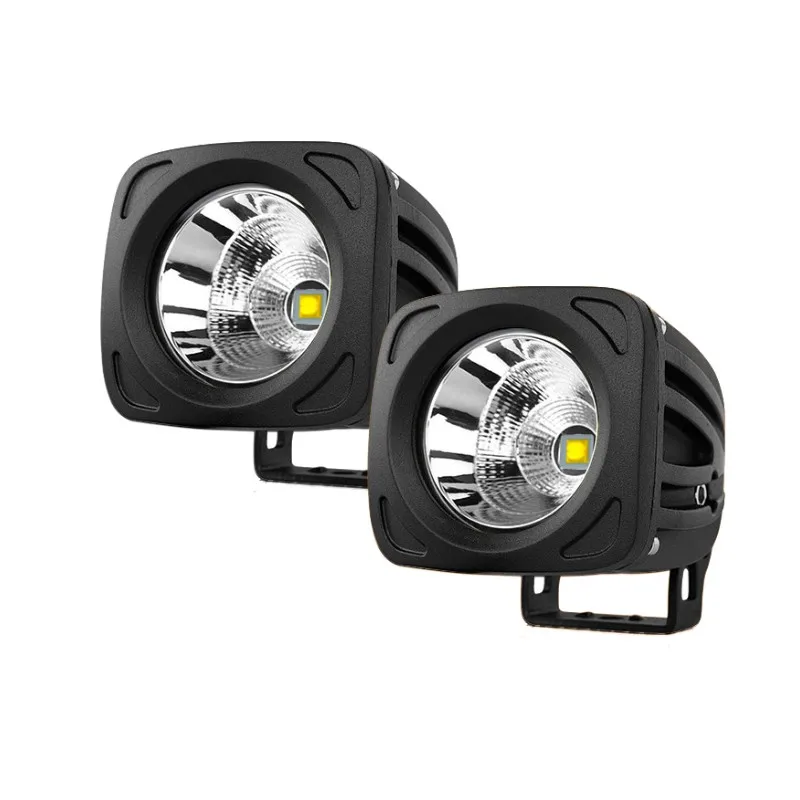 25W White 2pcs 25 Вт мотоциклетный Светодиодный точечный светильник для вождения, головной светильник s 12 в 24 В, автомобильный противотуманный светильник для грузовика, внедорожный 4x4 светодиодный противотуманный фонарь, вездеход, внедорожник, лодка, рабочий светильник s - Испускаемый цвет: 25W White 2pcs