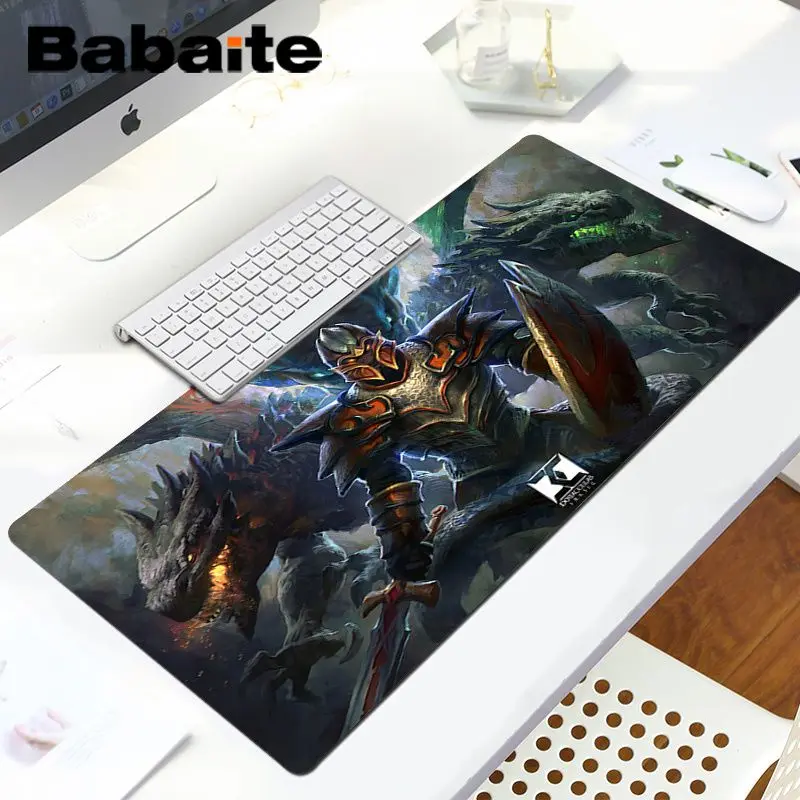 Babaite дизайн, драконий рыцарь Dota 2, дизайнерский игровой с узором коврик для мыши, большой коврик для мыши, компьютерный коврик для ПК, игровой коврик для мыши - Цвет: LockEdge 30x80cm