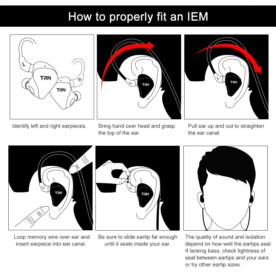 Для TRN H2 в ухо монитор наушники 3D HIFI гарнитура IEM съемный отсоединяет 2Pin бег спортивные наушники бас наушники контролировать