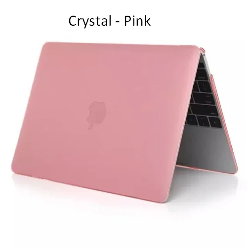 Crystal pink 16 дюймов чехол для ноутбука для нового Macbook Pro 16 кристальная матовая Защитная крышка для Mac Book Pro 16 A2141 матовый чехол для ноутбука - Цвет: Crystal pink