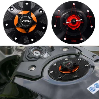 

VTR Gas Fuel Tank Cap for HONDA VTR 1000F VTR1000 F VTR1000F 2001-2005 Motorcycle Quick Release Cover