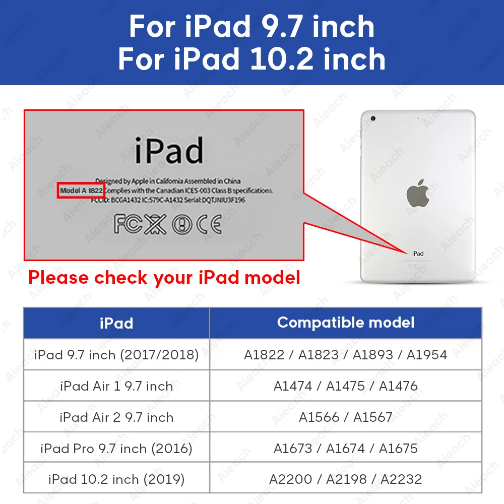 Чехол для iPad 9,7 10,2 чехол с держателем карандаша умный кожаный тканевый силиконовый чехол для iPad Pro 9,7 Air 1 2