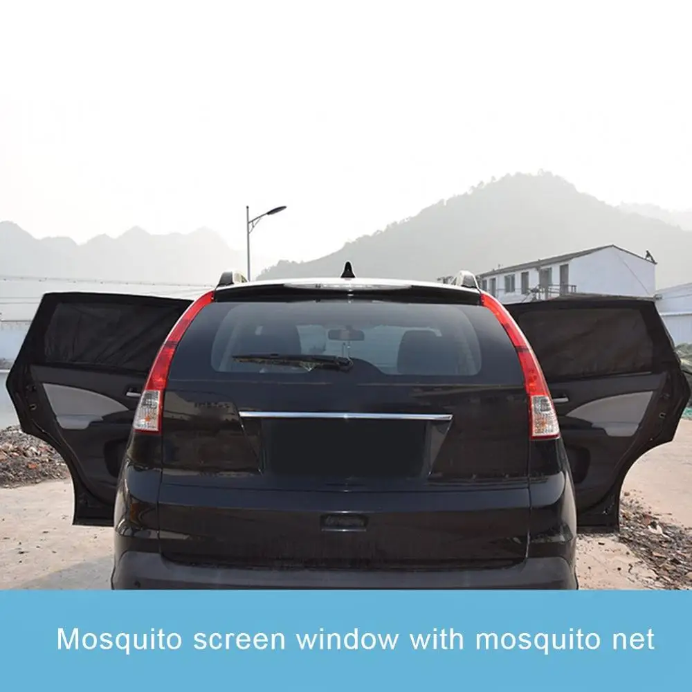 Автомобильная анти-накидка от комаров и солнца занавес автомобиля противомоскитная сетка для окна крышка Солнцезащитный блок изысканно разработанный прочный