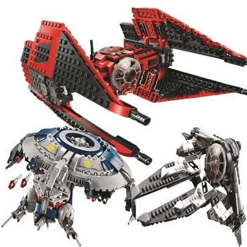 

75240 75242 75233 75241 Star Wars compatible Lepining First Order Poe X-Wing Star Fighter Building Blocks Toys For Children