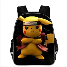 Аниме рюкзак Пикачу подростка школьные сумки для мальчиков женщин Poko мужчин рюкзак мультфильм опрятный Sucksack