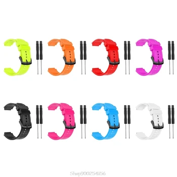 

2021 New Replacement Silicone Wristband Strap for Garmin- Forerunner 25 Male Large Size GPS Watch With Tools N02 20 Dropship