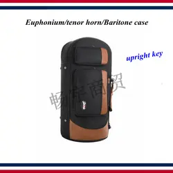 Вертикальный ключ, euphonium/тенор-горн/баритон чехол, утолщенная портативная коробка сумка