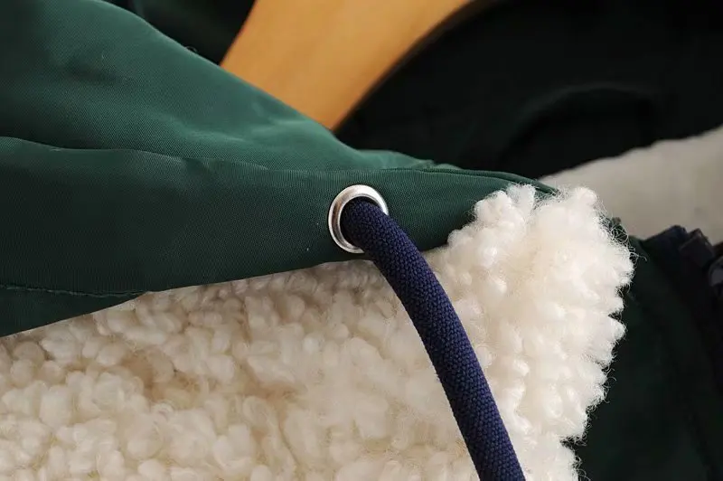 Модное зимнее теплое плюшевое пальто с капюшоном, Женская Лоскутная куртка с длинным рукавом и карманом, женское свободное повседневное плюшевое пальто из искусственного меха