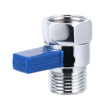 

Copper 1/2 Inch Shower Head Shut-Off Valve With Handle Water Flow Control Valve