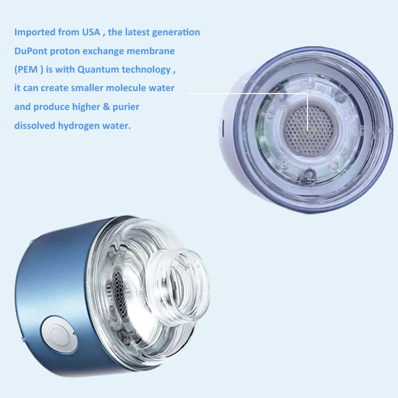 Dupont N324 SPE PEM мембранный водородный генератор воды бутылка макс. до 3300ppb