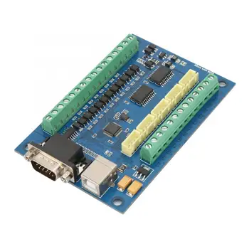 

servo drive USB 5 Axle 100K Control Card for Mach3 +3 pcs TB6600 Driver Board CNC Motion Control Set digital stepper driver