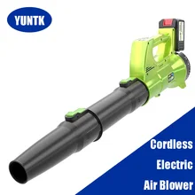 Ventilador recarregável sem fio da neve do ar elétrica soprando a sucção da folha do jardim aspirador de pó com bateria de lítio