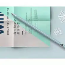 Новое поступление, металлическая бесцветная металлическая ручка, вечная ручка, фонтан, роскошный подарок, Письменные ручки, вечная школа, офис, школа