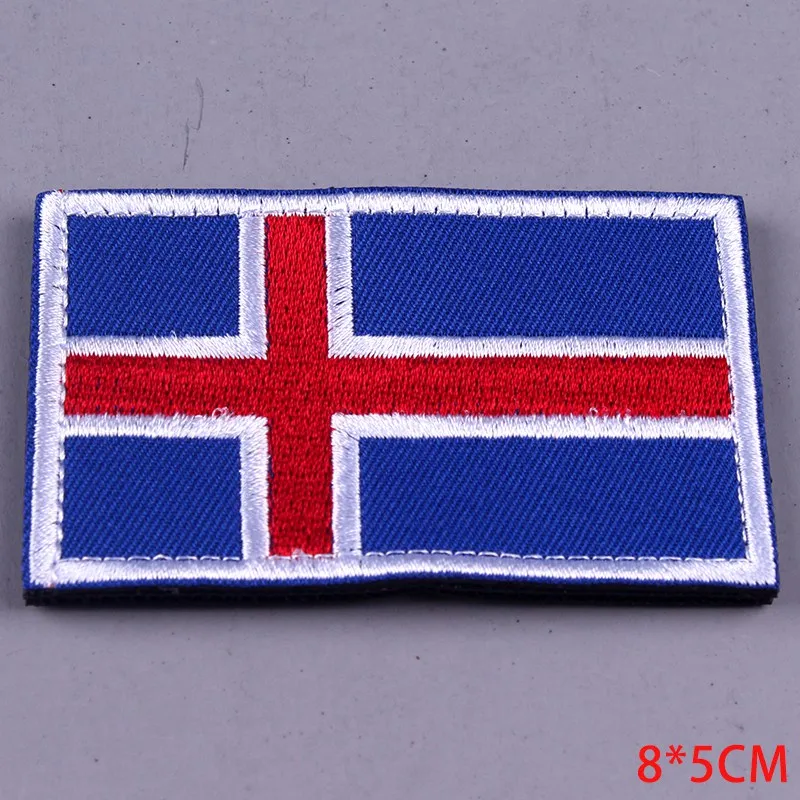 Prajna Hook&Loop Tactical Patches Armband Embroidered Army Badge For Clothing Bag Military Country Flag Hook Loop Applique DIY F - Цвет: 0061