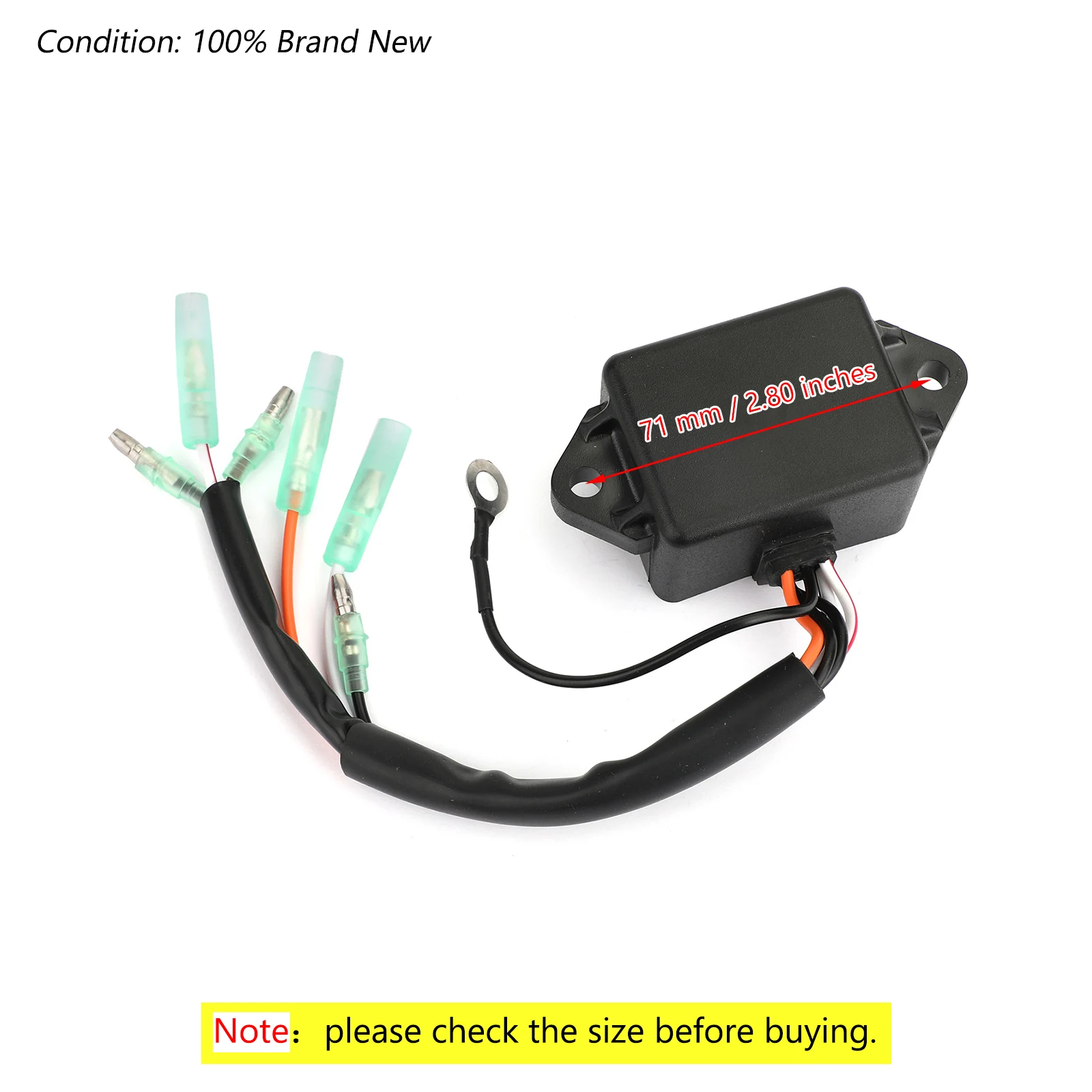 Artudatech CDI Igniter Module fit for Yamaha K40J 93-02 E40J E40G EK40J 2003 6F5-85540-21
