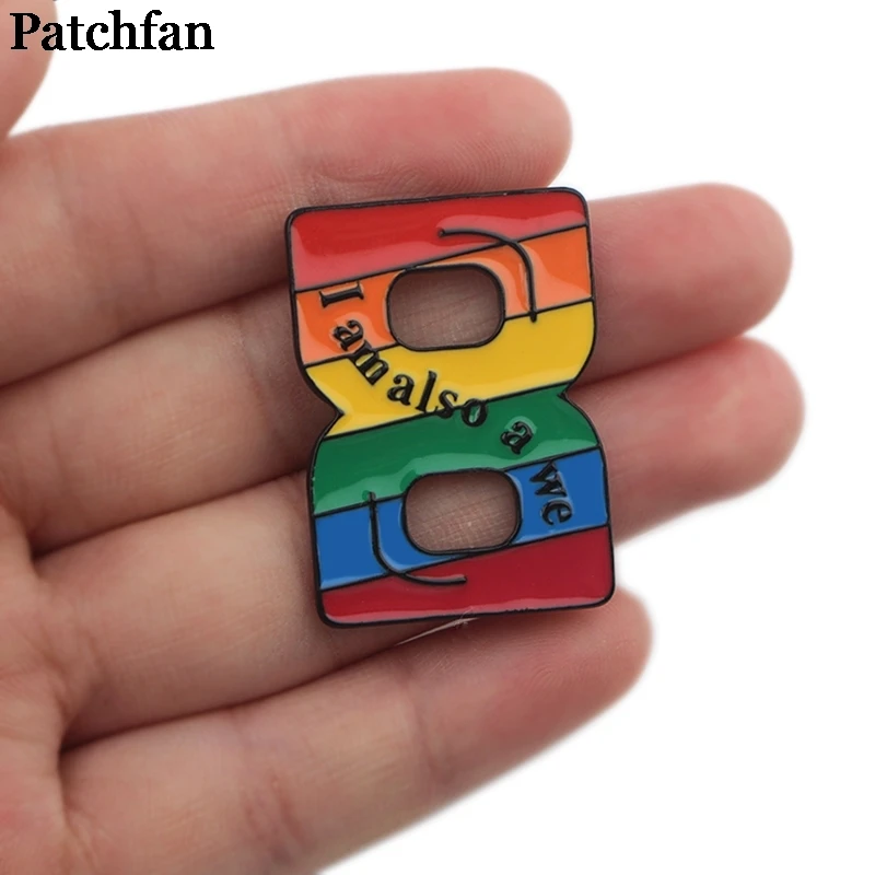 20 шт./лот Patchfan Sense8 гомосексуализм мультфильм контакты рюкзак одежда броши для мужчин и женщин украшение на шляпку для значков медалей A2262