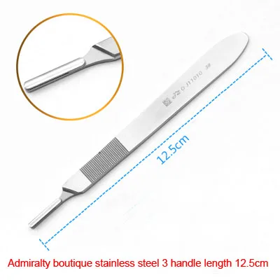 Держатель для ножа из нержавеющей стали титановая ручка хирургического