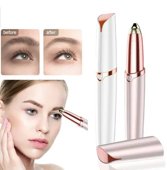 

Electric Eyebrow Trimmer Mini Eye Brow Shaper Makeup Tool Facial Hair Remover Shaver Razors Epilator Beauty Women Depilator Gift