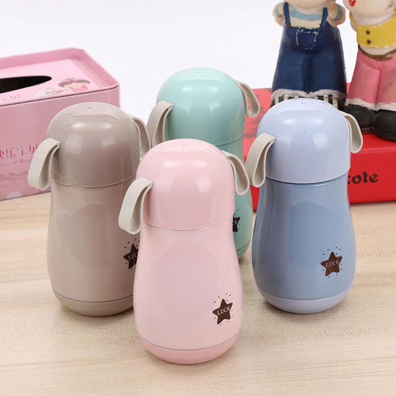 Thermos Bottle Portable Stainless Steel Water Bottle Drink Bottle 300ml Water Flask Coffee Cup Hot Water Flask