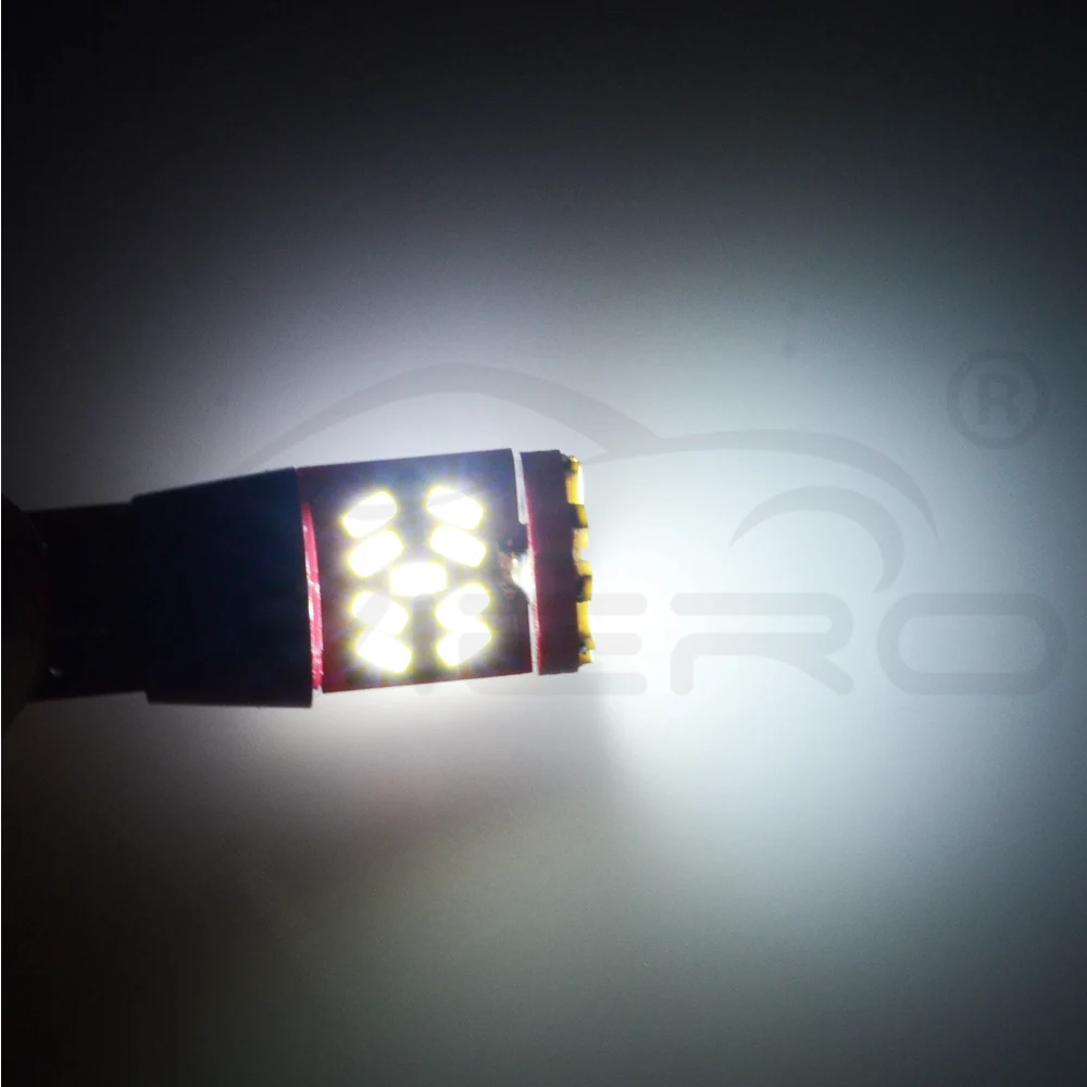 Hviero High Qualit T10 Bulb W5W LED auto car 27smd 3014 168 194 t10 led License Plate Light Reading Door Parking Signal Lamp 12V