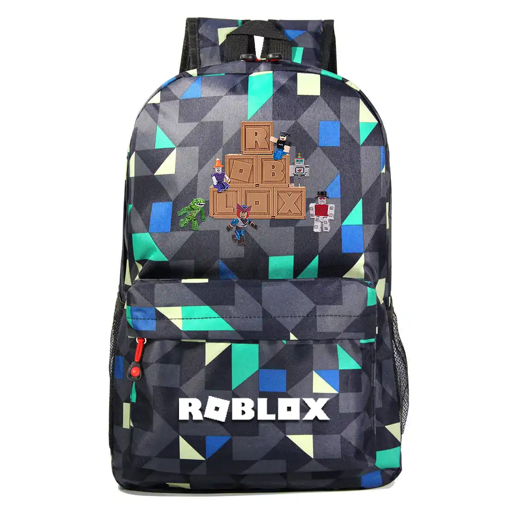 Roblox Backpack For Teenagers Kids Boys Children Student School Bags Unisex Laptop Backpacks Travel Shoulder Bag School Bags Aliexpress - new roblox game cartoon backpack for teenagers bookbag student school bags unisex travel shoulders bag fashion laptop bags gift