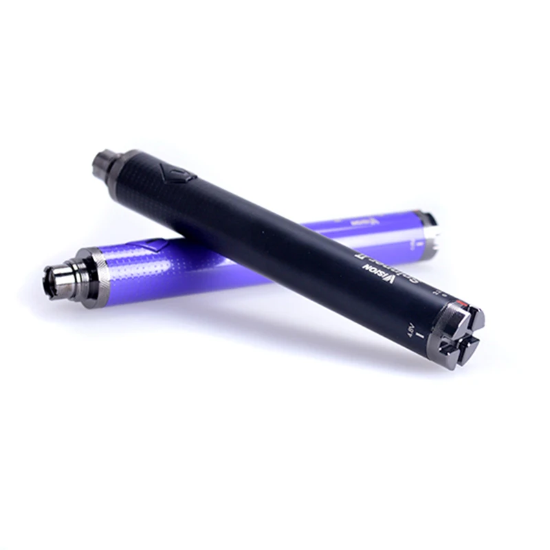 5 шт./лот Vision spinner II 1650mAh 3,3-4,8 V vision spinner 2 Ego twist батарея электронная сигарета переменное напряжение evod twist батарея