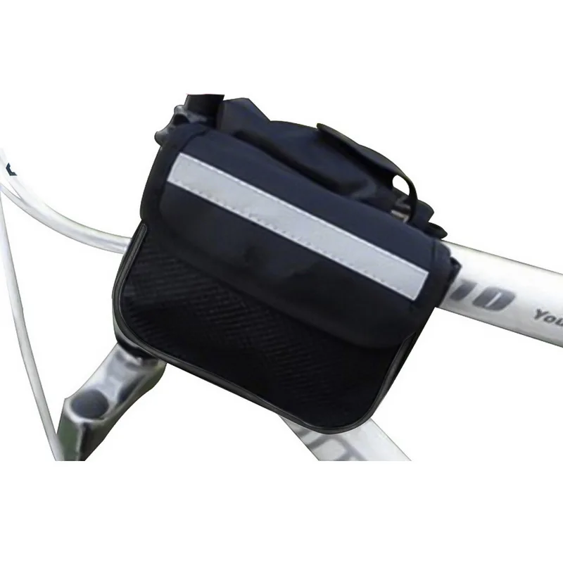 Flash Deal Bicycle Cycling Front Frame Tube Bag Waterproof Front Bags Cell Mobile Phone Case 6inch Phone Holder Bicycle Bike Accessories 27