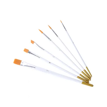 

New Style Fondant Cake Baking Tool Only Pen Six Pieces Set Figurine Line Drawing Pen Painting Brush Modified Pen