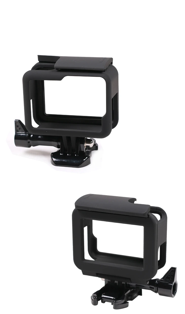 Для Gopro 5 6 7 черный защитный чехол с рамкой защитный корпус+ одиночный винт+ крепление на основание для Go Pro Hero Аксессуары