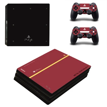 

Metal Gear Style Skin Sticker for PS4 Pro Console And Controllers Decal Vinyl Skins Cover Style 0404