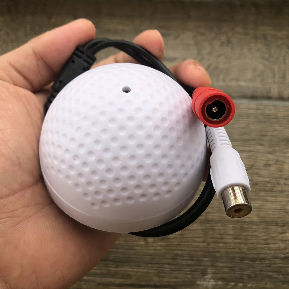 OwlCat аудио мониторинг микрофон звукосниматель микрофон аудио пикап половина мяч звуковой монитор для видеонаблюдения камеры безопасности