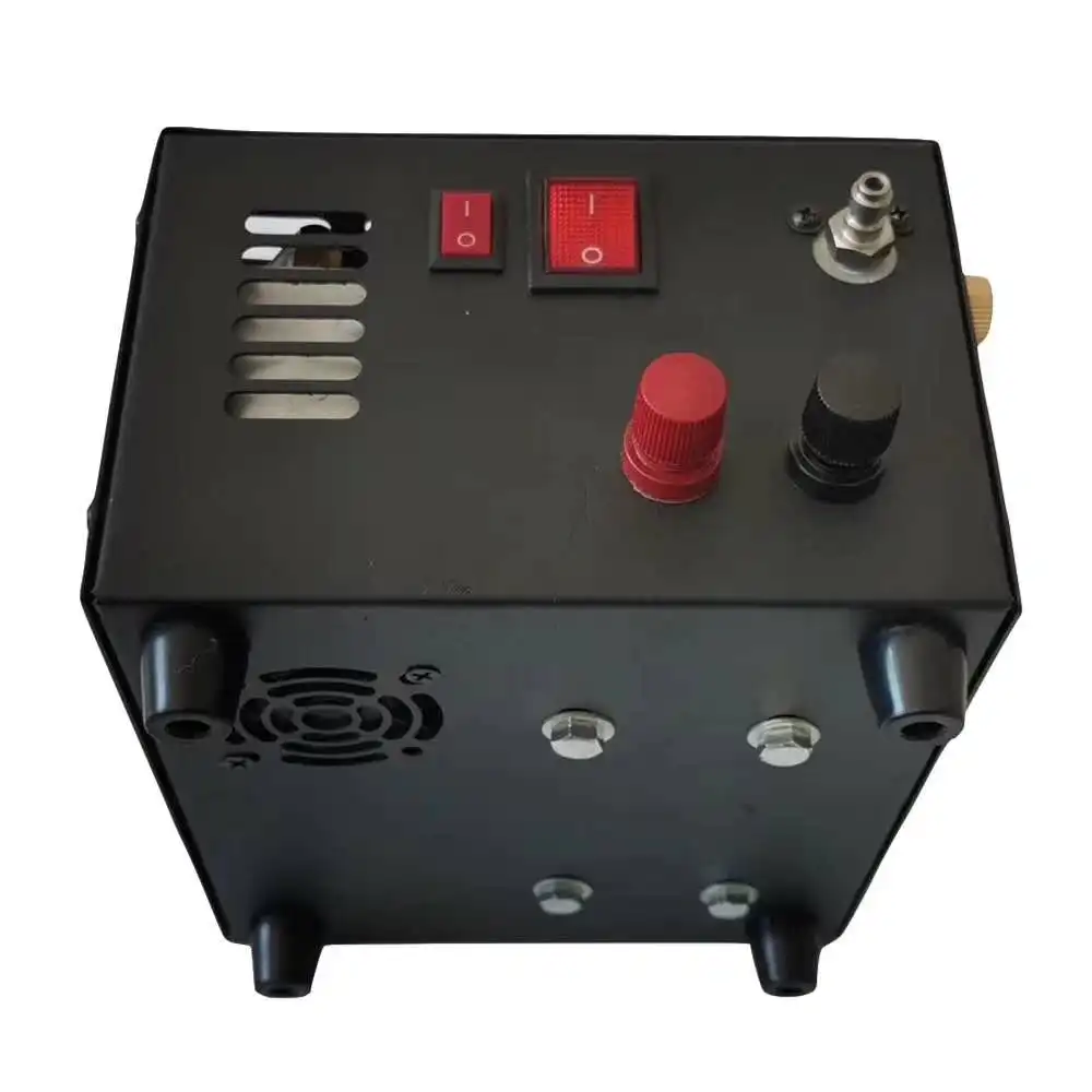 12V 4500psi 300bar 30mpa PCP воздушный компрессор Портативный обувную коробку насос 220V