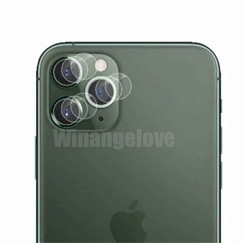 100 шт Задняя крышка объектива камеры мягкое Стекло протектор для iPhone 11/11 Pro/11 Pro Max