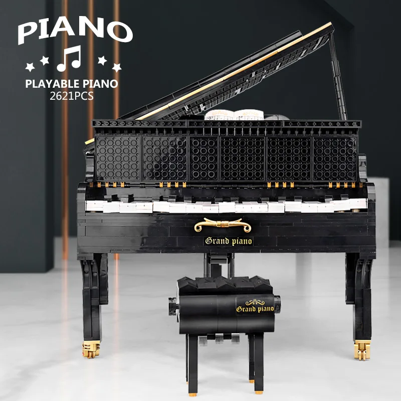 Игрушки Yeshin MOC 13192 с управлением через приложение 21323 Playble Grand набор для фортепиано