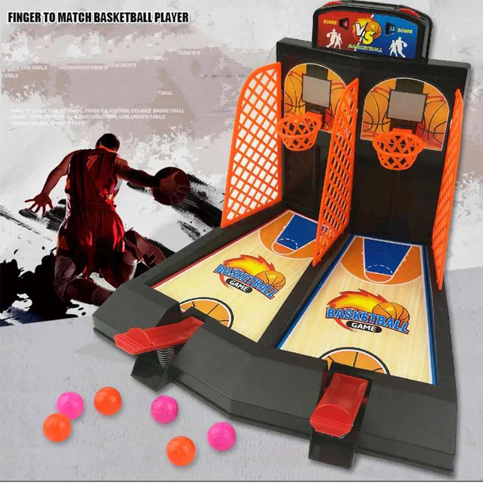 2 spieler Basketball Spiele Bounce Desktop Mini Finger Korb Sport Schießen  Tisch Schlacht Lustige Bord Party Spiele Spielzeug Für Kinder|Partyspiele|  - AliExpress